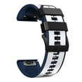 thumbnail image 2 of For Garmin Instinct 2 22mm Silicone Sports Two-color Watch Band, 2 of 4