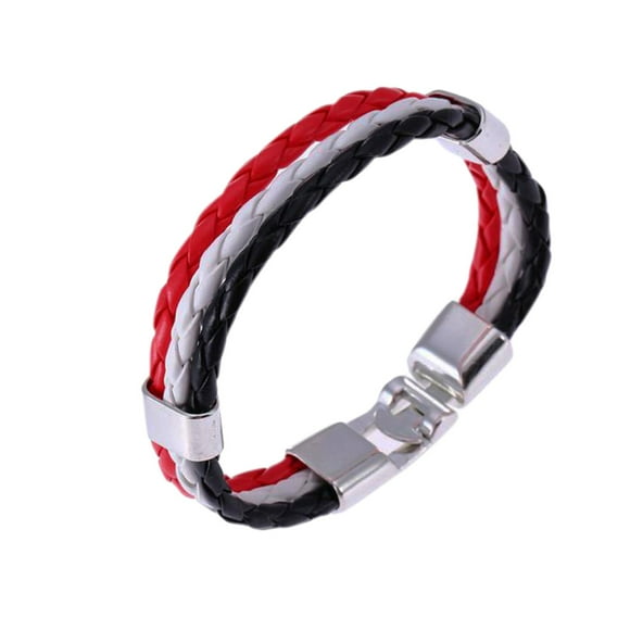 Bracelet for Women Wrist Brace Creative Fashion Woven Mens And Womens Wristband Charm Bracelet