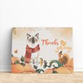 thumbnail image 3 of Happy Thanksgiving Ragdoll with Turkey Pumpkins Autumn Vibes Horizontal Matte Canvas Poster Cat Lover Kitten Owner Gifts Idea Wall Art Home Decor - 12018, 3 of 5