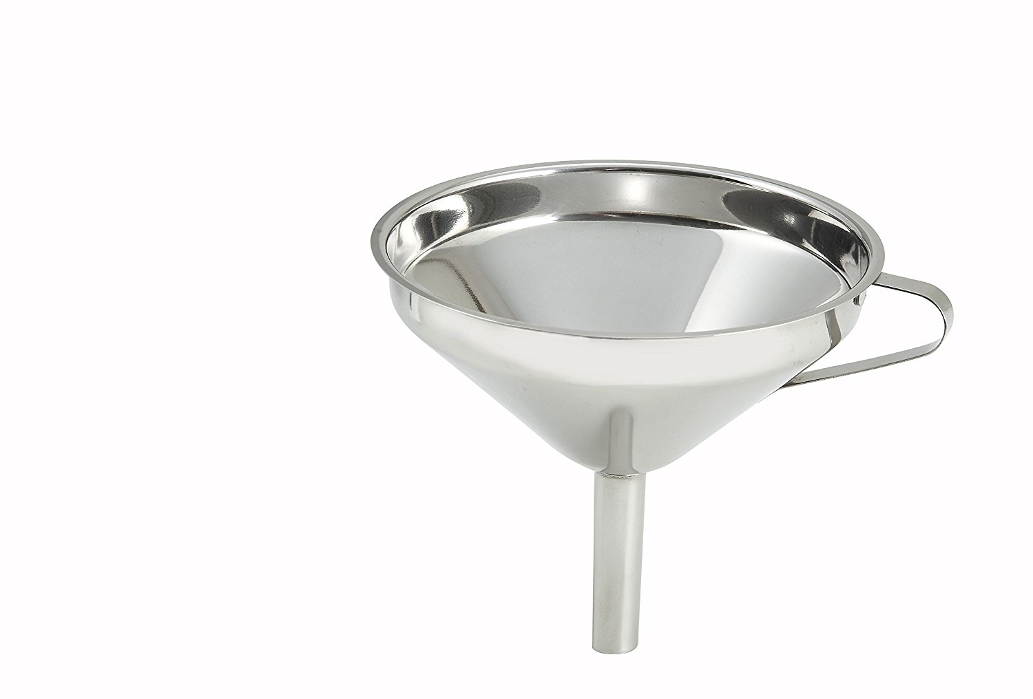 Winco SF6 Stainless Steel Wide Mouth Funnel, 5.75Inch