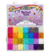 Rainbow Loom: Treasure Trove - DIY Rubber Band Bracelet Craft Kit With Case - 11,000 High Quality Loom Bands & Accessories, Design & Create, Ages 7+
