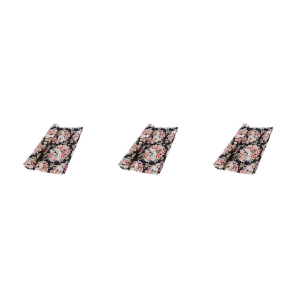 Tela de Grulla Bronceadora Bearachild 1 metro 100 cm x 150 cm Algodón Flor de Durazno Negro