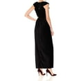 thumbnail image 3 of BCBGeneration Women's Ruffle Front Maxi Dress, Black, 6, 3 of 3