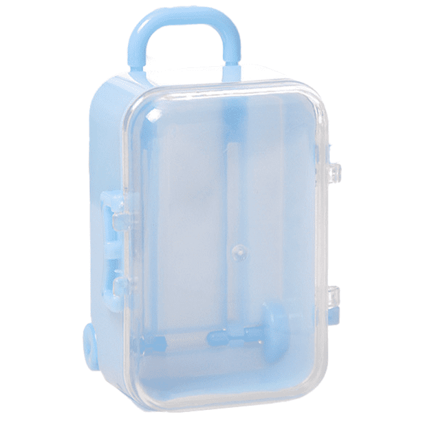 Precioso estuche rígido de viaje para decoración de bodas Ormromra CPB-US-WZY133-4