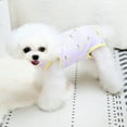 thumbnail image 4 of Pet Surgery Recovery Suit Cute Pattern Prevent Bite/Lick Milk Fiber Fabric Thicken Pet Dog Cat Neutering Suit for Home, 4 of 8