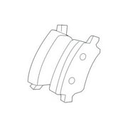 Genuine OE Volvo Brake Pads - 31317483 Fits select: 2012-2014 VOLVO S60 T5, 2015-2016 VOLVO S60 PREMIER