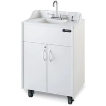 Premier Series Portable Hot Water Sink ABS Basin, White