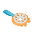 thumbnail image 1 of Dog Chewing Toy, Puppy Teeth Cleaning Toy Safe Bite Resistant Attractive Multi Functional Interesting  For Training Orange, 1 of 8