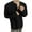 Noir, variante sur Visit the JURANMO Store Hauts en Tricot pour Hommes Bouton Col Rond Manches Longues Henley Chemises Mode Automne Chandail Ample Décontracté Beige TG