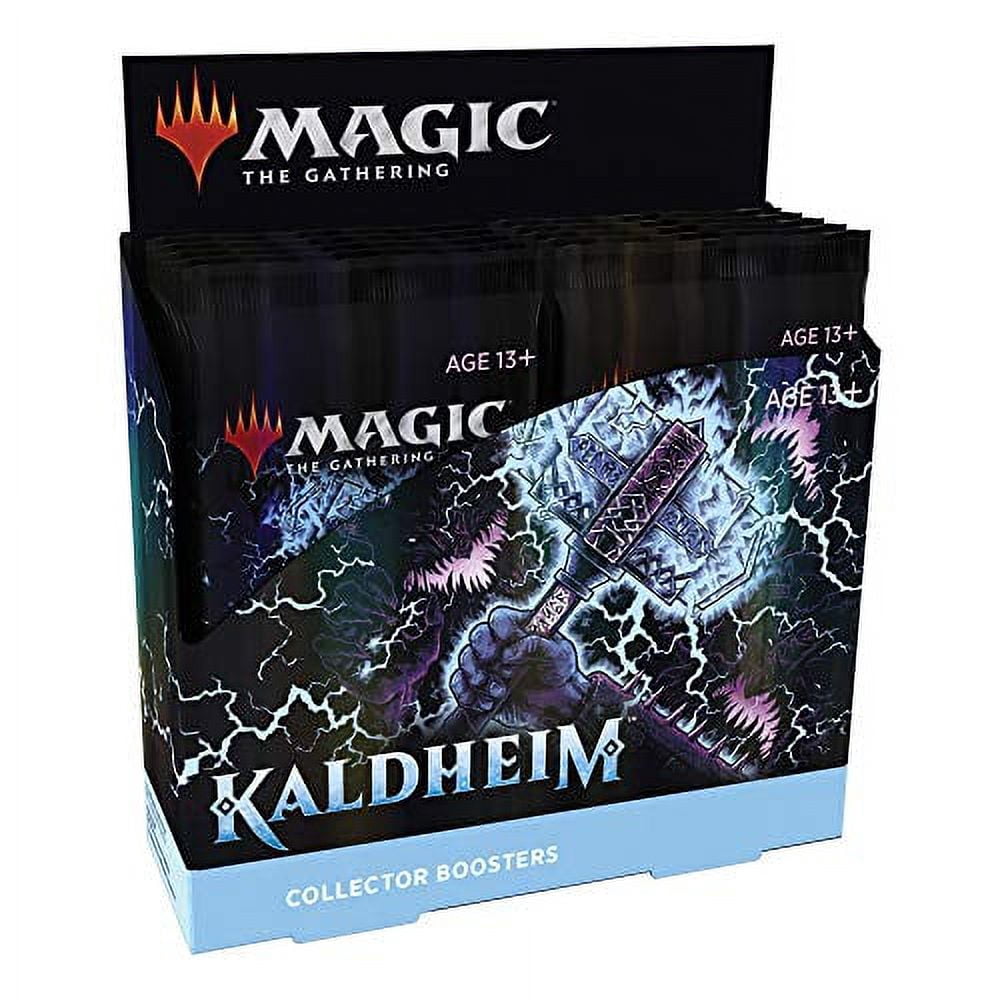 Magic The Gathering Kaldheim Collector Booster Box | 12 Packs (180 Magic Cards)