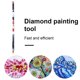 thumbnail image 5 of Cuadros Decorativos 5D Diamond Painting Point Drill Pen con sacapuntas de arcilla DIY Sticky (10PCS) Tmvgtek embutido en tela, 5 of 8
