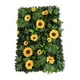 thumbnail image 1 of Panel de pared de césped artificial con flores Panel de pared verde Panel de pared de flores para Girasol, 1 of 9