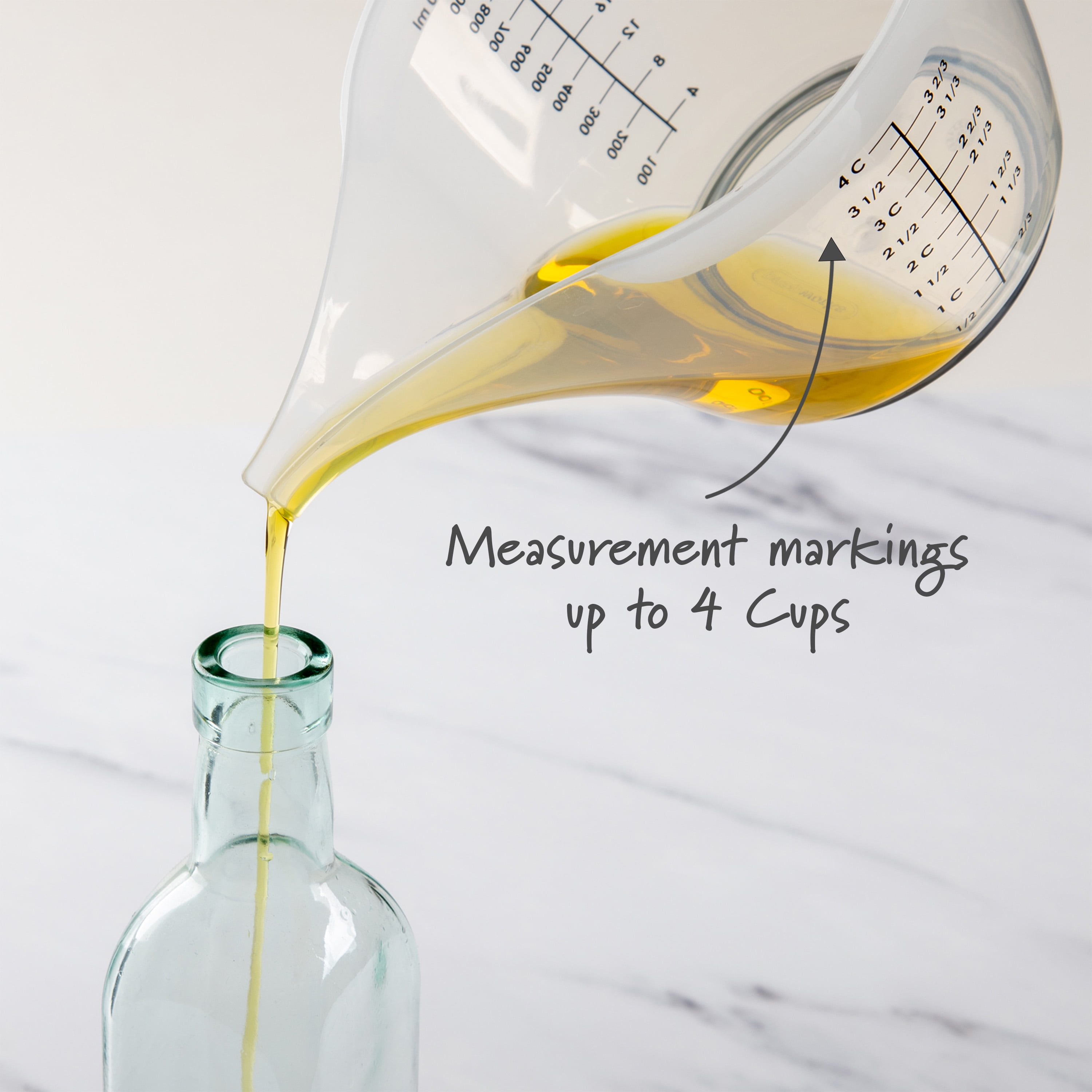 Prep Solutions Precise Pour Measuring Pitcher, Clear