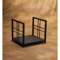 thumbnail image 2 of Home Impressions Square Hearthside Black Steel Fireplace Log Holder LG2118, 2 of 2