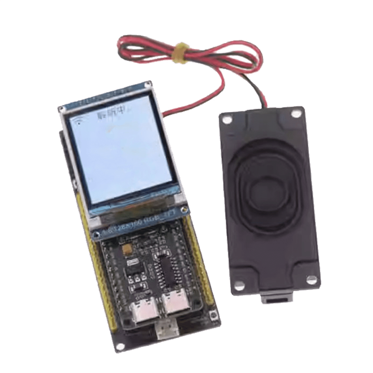 AI Voice Chat Robot ESP32-S3 Development Board+1.8inch Color Screen Kit for Student Educational Motherboard,1 * Development Board Breadboard Kit,Random