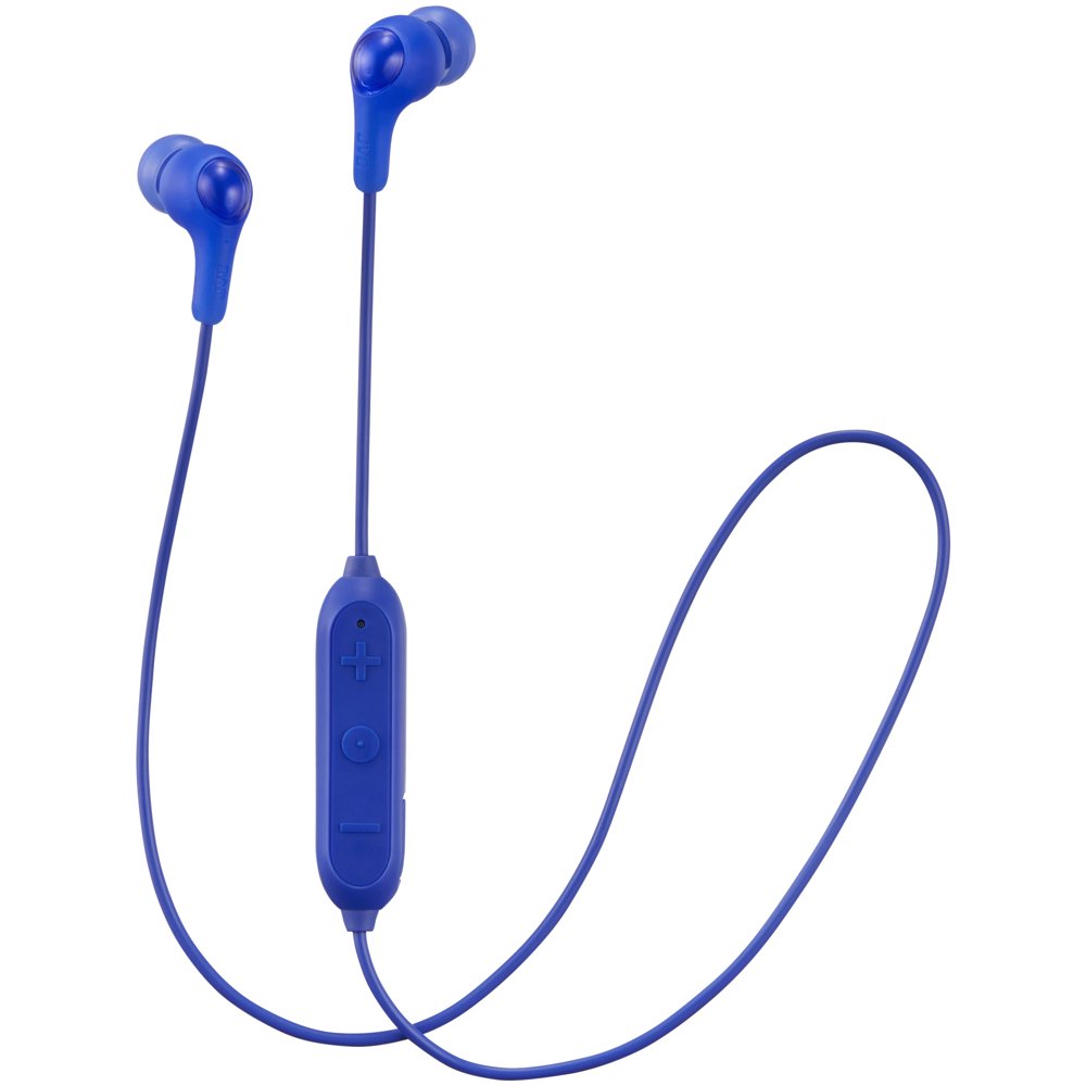 JVC Gumy Wireless Bluetooth Earbuds Headphones with Remote and Mic (HA