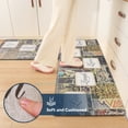 thumbnail image 2 of Heeneeso K1 Heavy Duty Thick Anti Fatigue Rug Set 20 X 32 + 20 X 47 in for Kitchen Cushioned with Non Slip Stain Resistant Easy Clean, Extra Support, 2 of 9