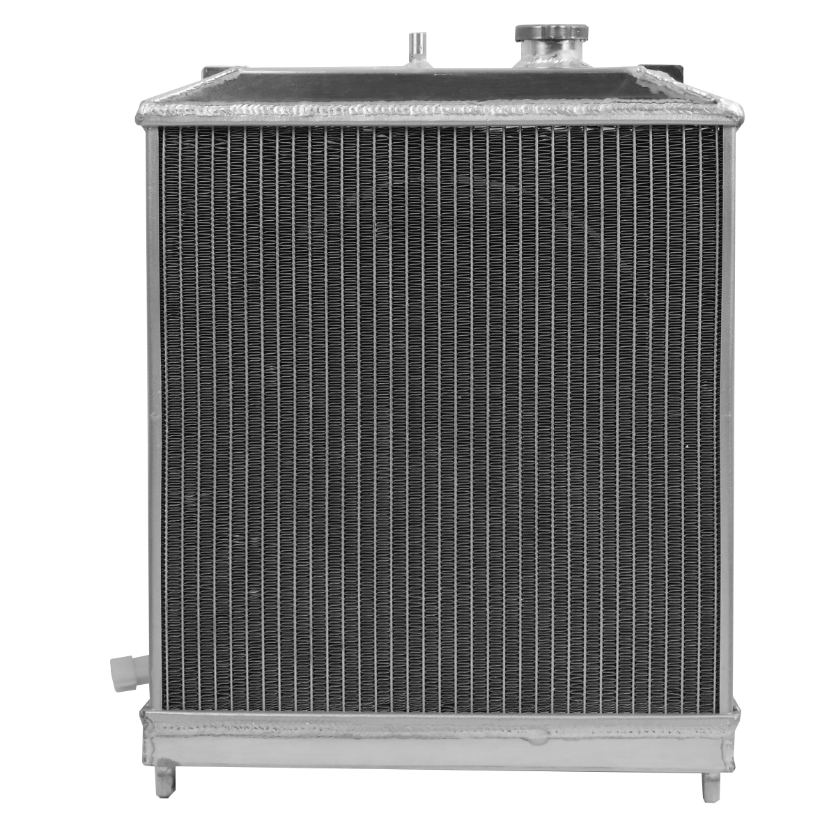 First.Racing 2-Row Aluminum Radiator W/ Shroud Fan Relay – 92-00 Honda Civic Del Sol Integra MT