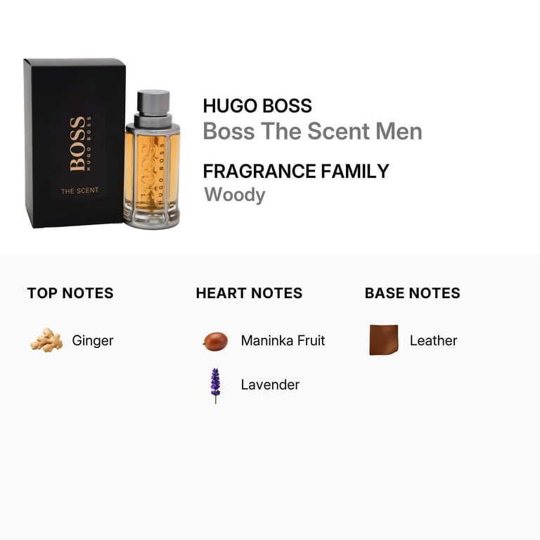 Hugo Boss, Boss The Scent for Men, 1.6 Oz Eau De Toilette Spray