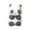 D, variant on Flocked Animal Mochi Squishy Toy, Cute Panda Rabbit Seal Squeeze Stress Relief, Soft Silicone Fidget for Desk Office Gift
