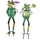 thumbnail image 2 of 2Pcs Frog Swing Garden Decor Solar Lamp Decorative Lamp Inserted Light Solar Light for Garden Yard, 2 of 2