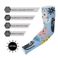 thumbnail image 5 of ALAZA Cute Cats UV Sun Protection Arm Sleeves UPF 50+ Compression Cooling Sleeve 1 Pair, 5 of 7