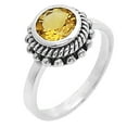 thumbnail image 6 of Natural Citrine 925 Sterling Silver Ring size 7-9 Jewelry R-1245 DGR1111_C_8 R-1245, 6 of 7