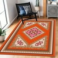 thumbnail image 6 of 6.5'x10' carpet for living room room carpet aztec area rug boho area rug soalmost area rug, 6 of 10