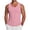 Pink, variant on Mens Undershirts Summer Athletic Sleeveless Crew Neck Solid Color Tank Tops Outdoor Sport Workout Gym Pullover Shirts Activewear