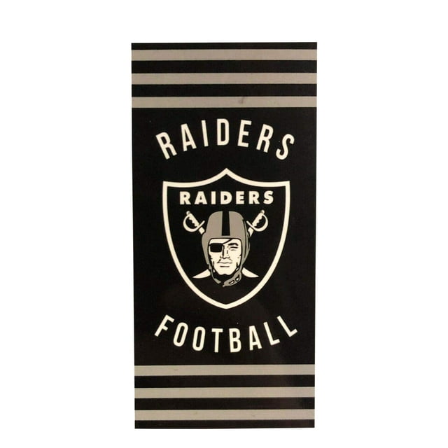 Toalla Northwest Raiders Beach, 76 x 152 cm, rayas