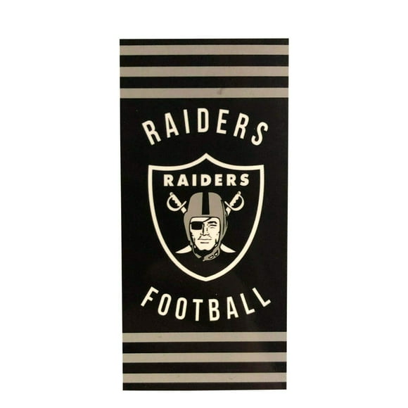 Toalla Northwest Raiders Beach, 76 x 152 cm, rayas