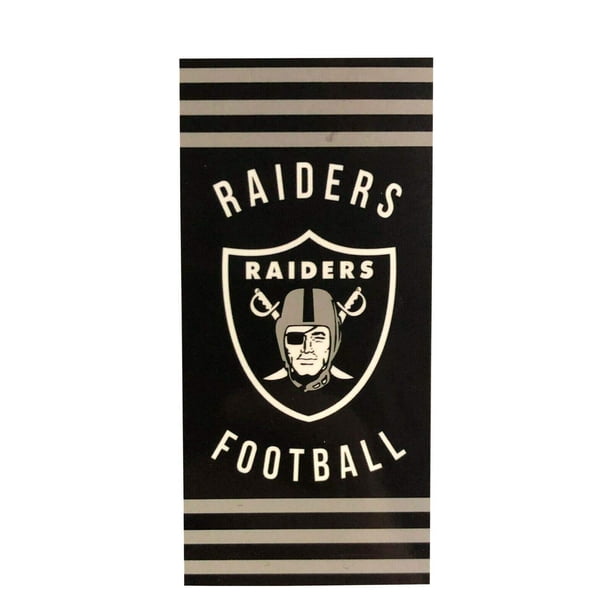 Toalla Northwest Raiders Beach, 76 x 152 cm, rayas