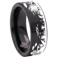thumbnail image 6 of Sea Coral Tungsten Carbide Ring, 6 of 9
