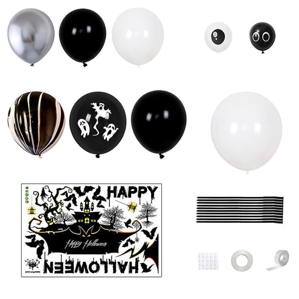 Kit de globos de Halloween, para decoración de aulas con temática de Halloween para niños