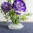 thumbnail image 7 of Clear Flower Round Pin Holders for Floral Arrangements Wedding Party Decoration Floral Design, 7 of 7
