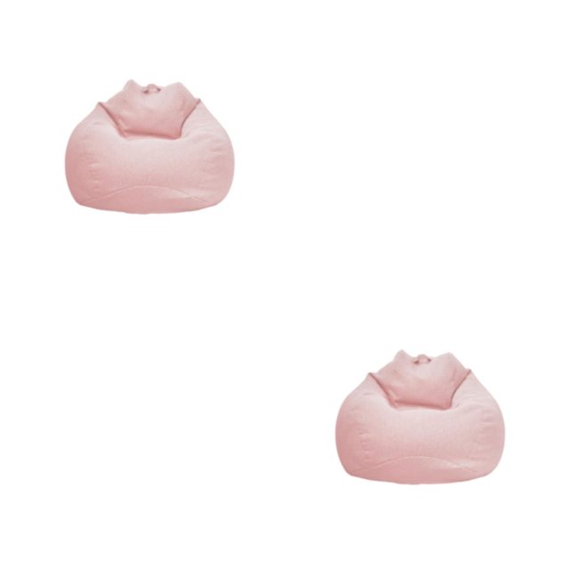 Inteprter Tumbona Beanbag de tela - Asientos cómodos y elegantes para cualquier habitación Funda para silla Sala de estar Puff Sofá Lazy Sofá Type6 NO6
