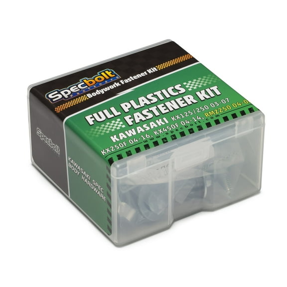 KAWASAKI PLASTICS FASTENER KIT KX125/250, KX250F, KX450F