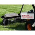 thumbnail image 6 of RVNI 40 in Dethatcher Tow Behind Lawn Rake Sweeper with Transport Handle Rust proof Height Adjustable Steel Black, 6 of 7