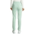 thumbnail image 5 of Cherokee Statement Scrubs Pant For Women Mid Rise Tapered Leg Drawstring Plus Size CK055P, 2XL Petite, Minty Meadow, 5 of 5