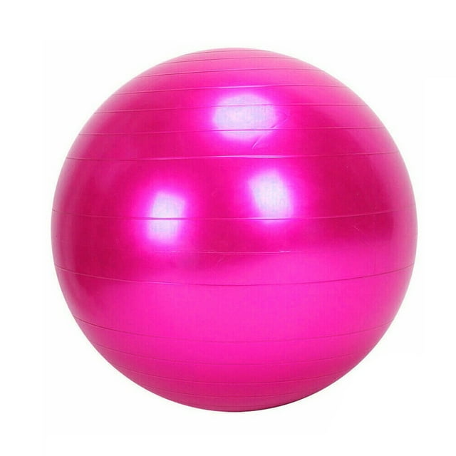 Xihbxyly Pelota de Ejercicios, Fabricada En Pvc Resistente a Explosiones, 75 Cm con Bomba, Diseño Antideslizante para Yoga y Fitness, Fortalece El Core, Segura para El Embarazo y El Parto, Ideal para
