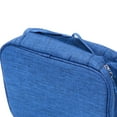 thumbnail image 5 of Raindrops Travel Cable Organiser Data Cable Storage Bag Scratch Resistance Sky-blue 1Set, 5 of 8