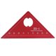 thumbnail image 1 of Regla Triangular de aleación de aluminio multifunción, herramienta de marcado de carpintero para carpintería (Regla de trazador de carpintero ES-1), 1 of 8