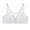 White, variant on snilers Womens Bras No Underwire Push Up Bra Full Coverage Bralettes Comfortable Floral Lace Everyday Bra