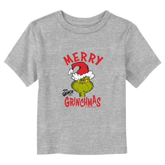 Toddler's Dr. Seuss Grinch Merry Grinchmas Graphic T-Shirt