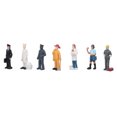 thumbnail image 4 of Simulation Character Model Set, Role Play Figure Toy Capacity Building Friction Resistant  For Education, 4 of 8