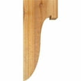 thumbnail image 3 of 6"W x 6"D x 14"H Del Monte Rough Sawn Corbel, Western Red Cedar, 3 of 9