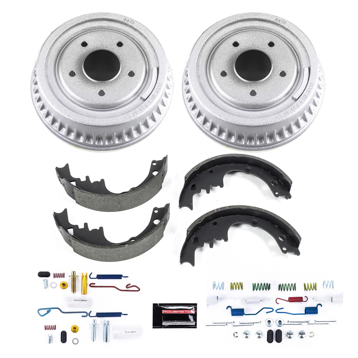 Power Stop Rear Stock Replacement Drum and Shoe Kit KOE15275DK
