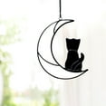 thumbnail image 4 of YAOMOBB Hanging Panda Pendant Contrast Color Moon Pendant Chain Exquisite Decoration for Car Interior, 4 of 6
