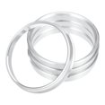 thumbnail image 1 of 4uds OD 72,6mm a ID 66,9mm Aluminio Aleación Coche Auto Concentrador Céntricos Anillos, 1 of 1