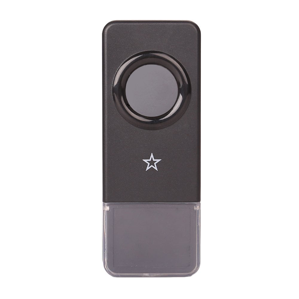 2016 STARPOINT Extra Add-On Remote Transmitter Button for The STARPOINT Expandable Wireless Multi-Unit Long Range Doorbell Chime Alert System Scratch Resistant Matte Black Model LT